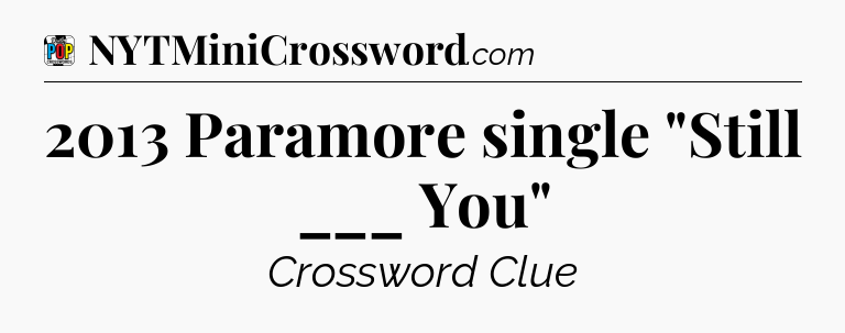 2013 Paramore single 