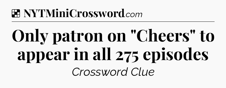 Solution: Only patron on 