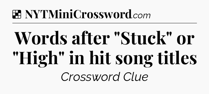 Solution: Words after 