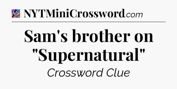 Sam's brother on 