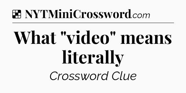 Solution: What 