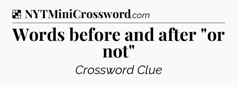 Solution: Words before and after 