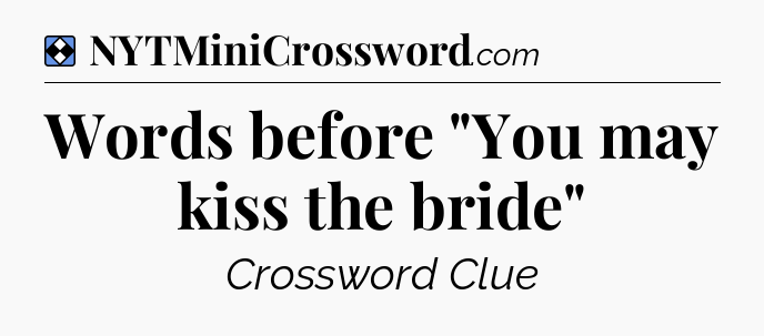 Solution: Words before 