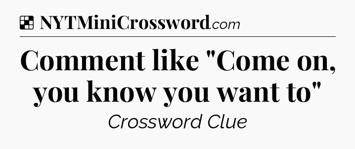 Solution: Comment like 