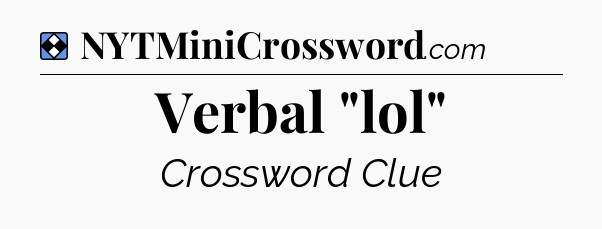 Solution: Verbal 