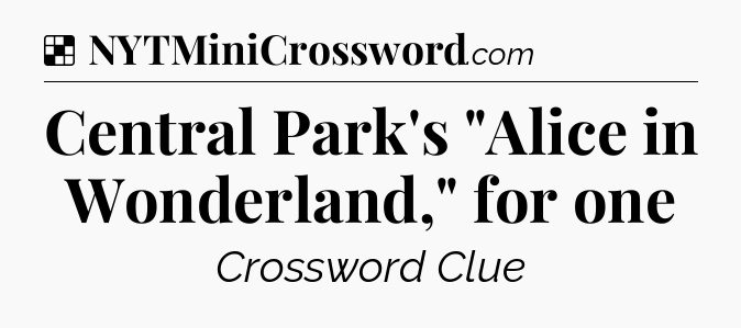 Solution: Central Park's 