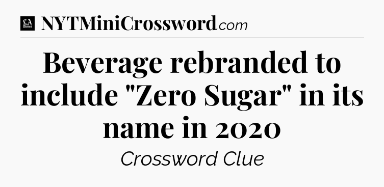 Beverage rebranded to include 