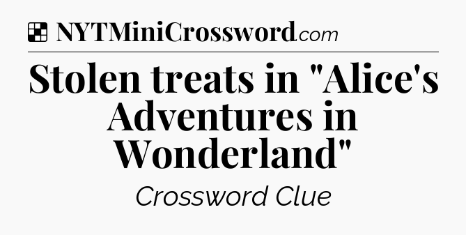 Solution: Stolen treats in 