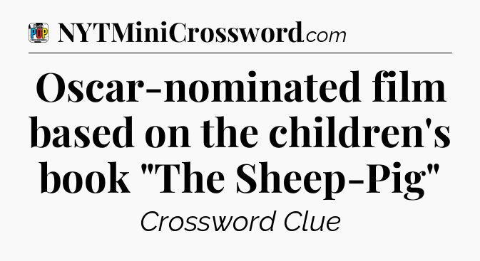 Oscar-nominated film based on the children's book 