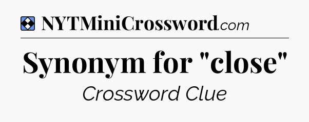 Solution: Synonym for 