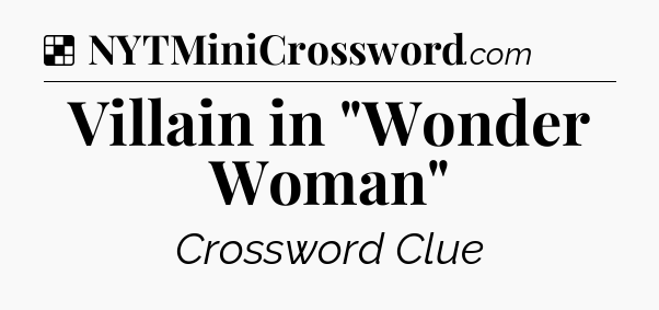 Solution: Villain in 