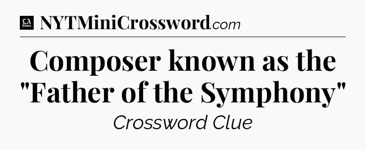 Composer known as the 