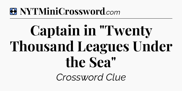 Solution: Captain in 